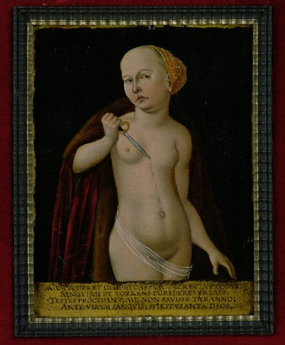 Lucrezia, 1536 by Franz Timmermann